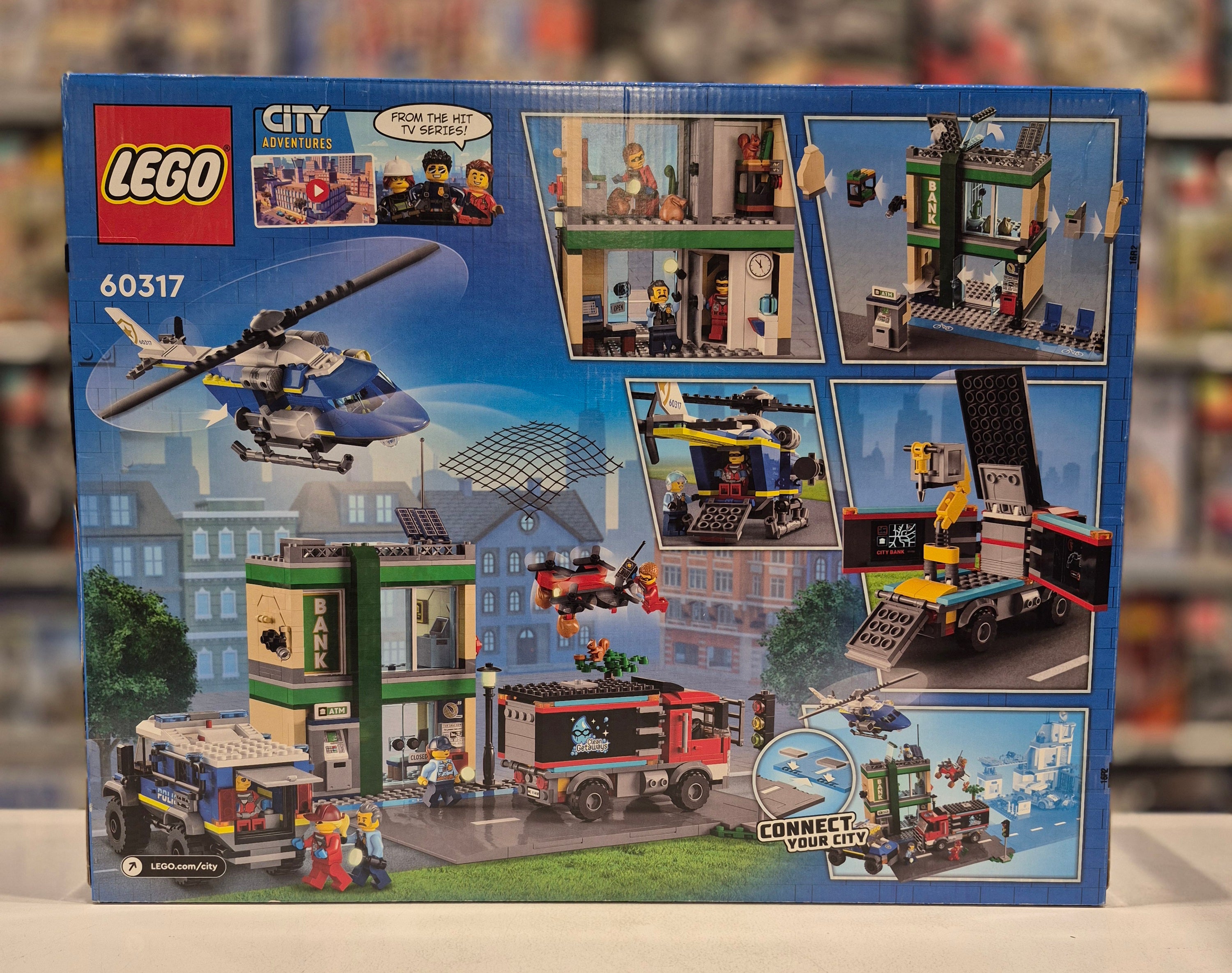 Police Chase at the Bank, 60317