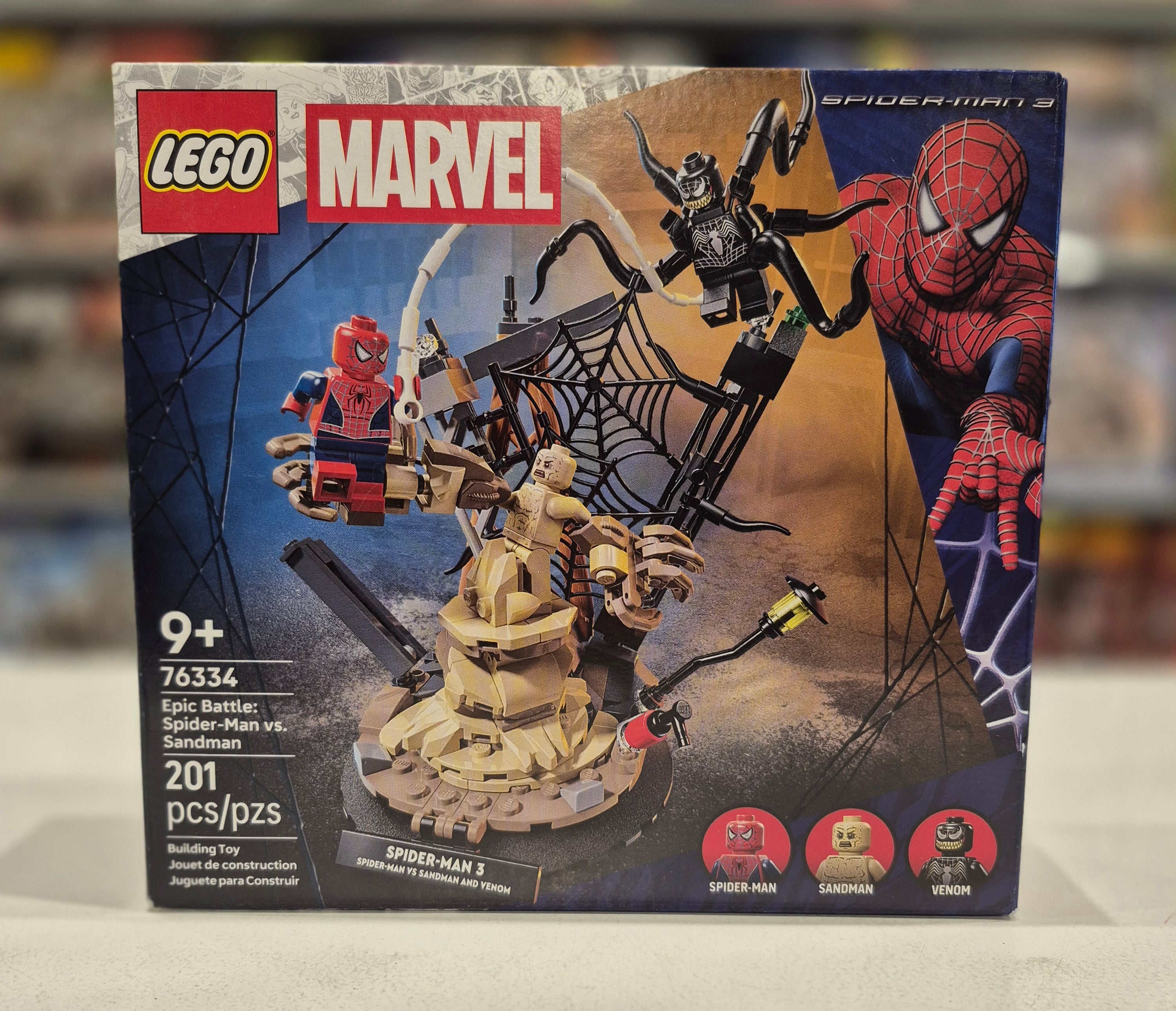 Epic Battle: Spider-Man vs. Sandman, 76334