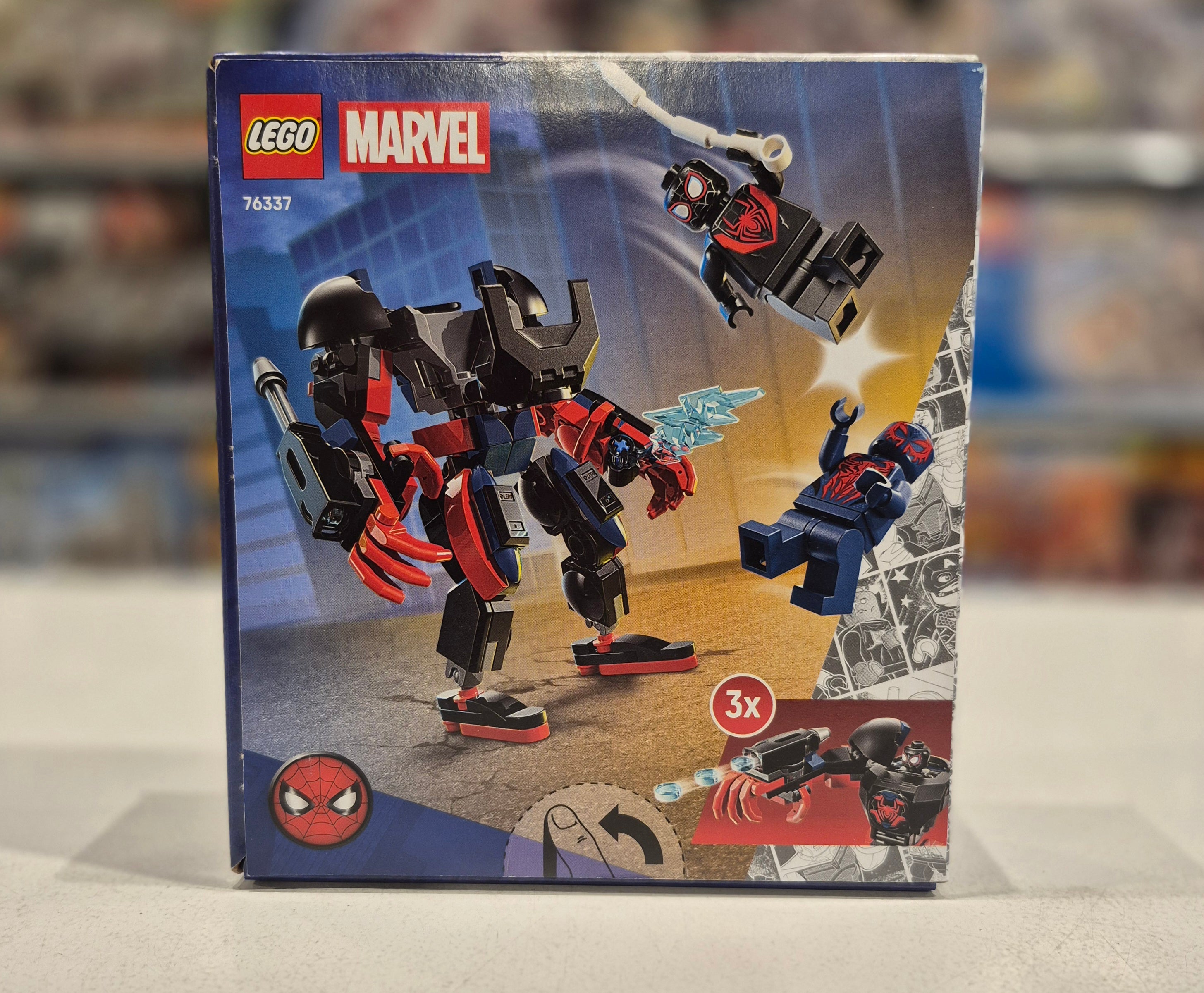 Miles Morales Mech vs. Spider-Man 2099, 76337