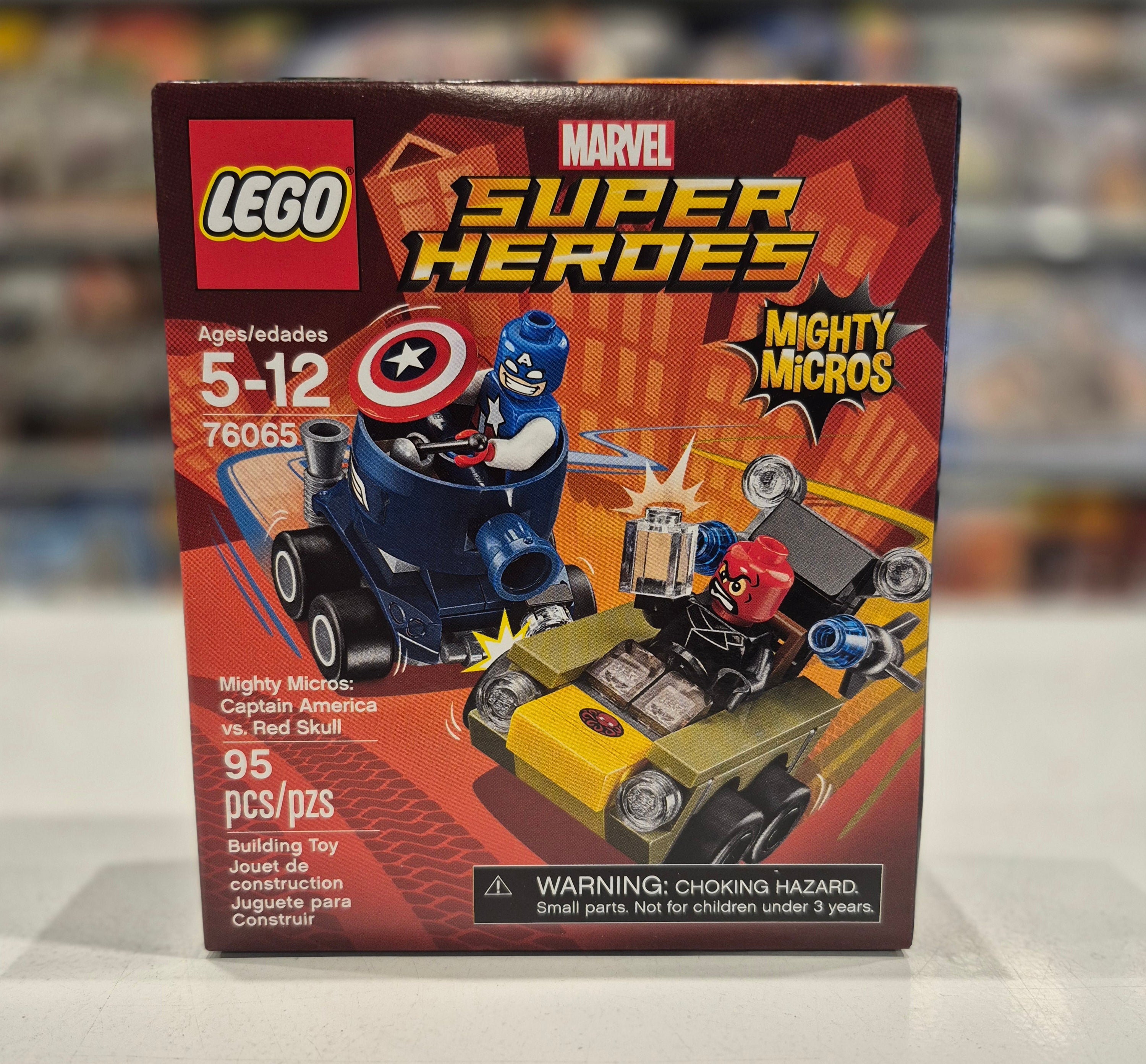 Mighty Micros: Captain America vs. Red Skull, 76065