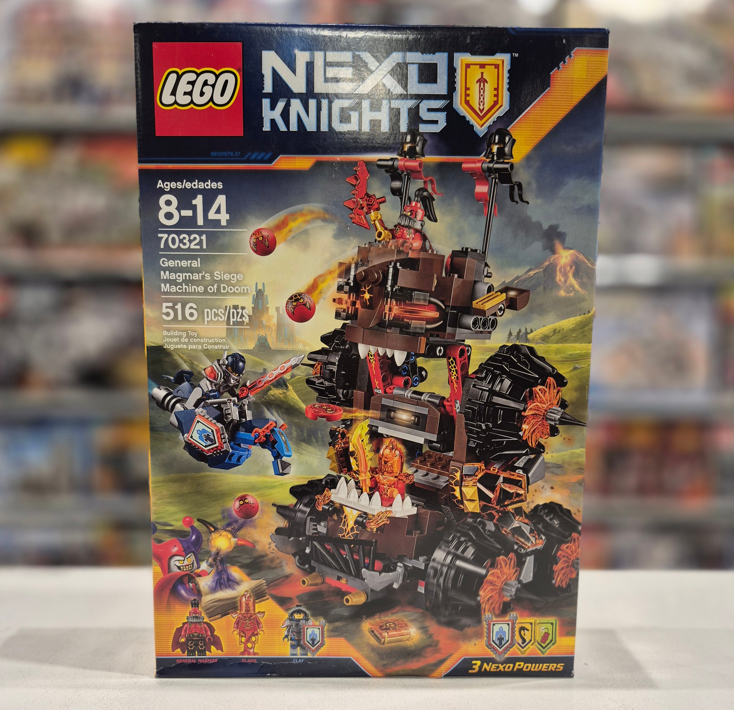 General Magmar's Siege Machine of Doom, 70321
