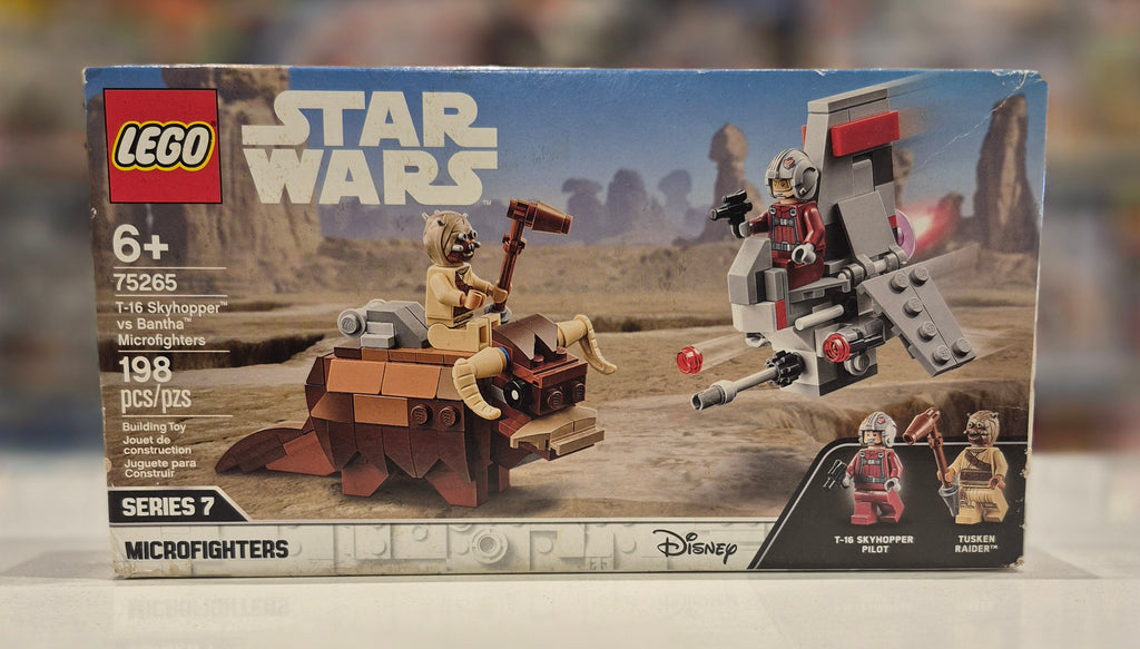 T-16 Skyhopper vs. Bantha Microfighters, 75265