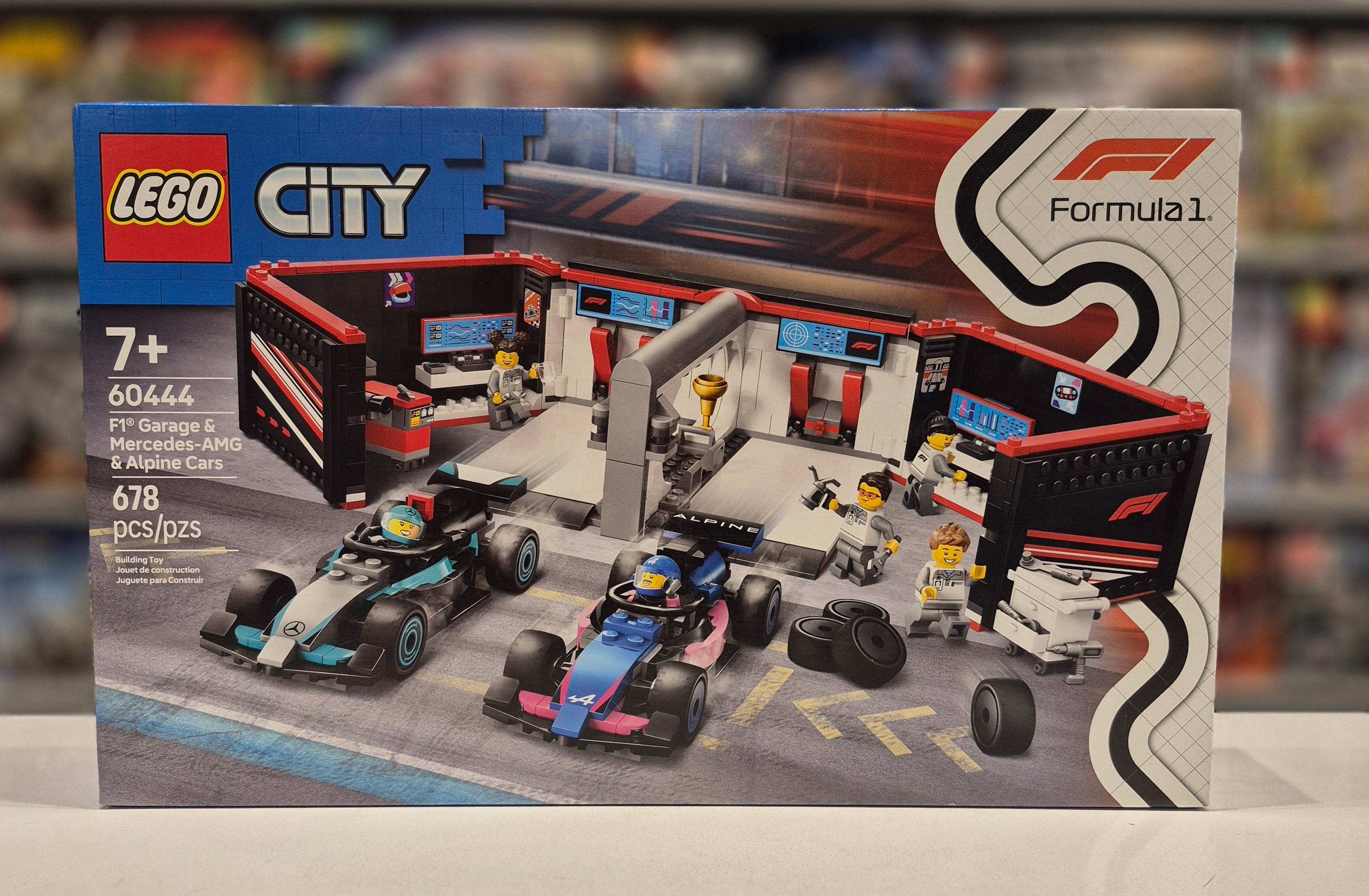 F1 Garage & Mercedes-AMG & Alpine Cars, 60444