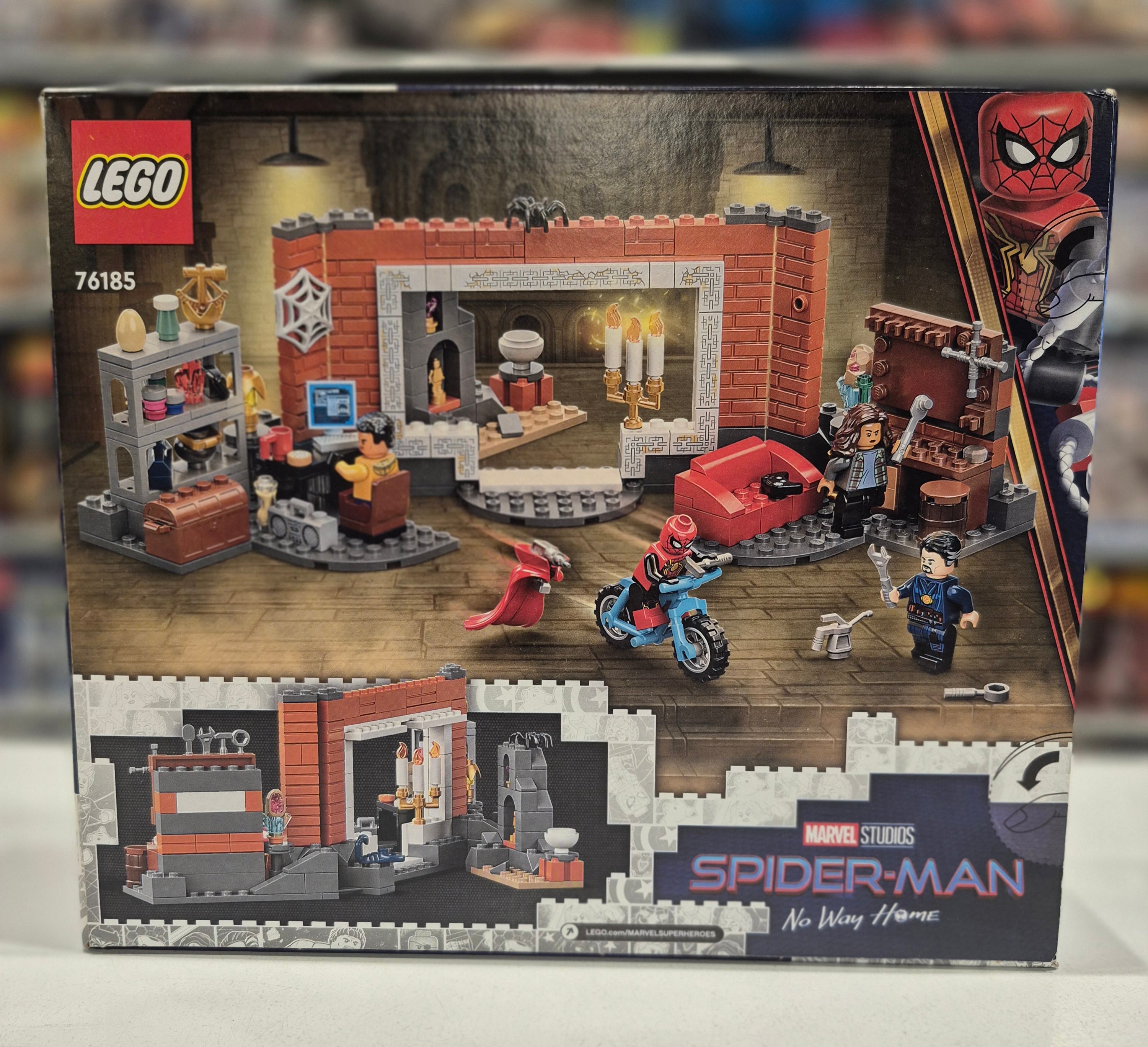 Spider-Man at the Sanctum Workshop, 76185