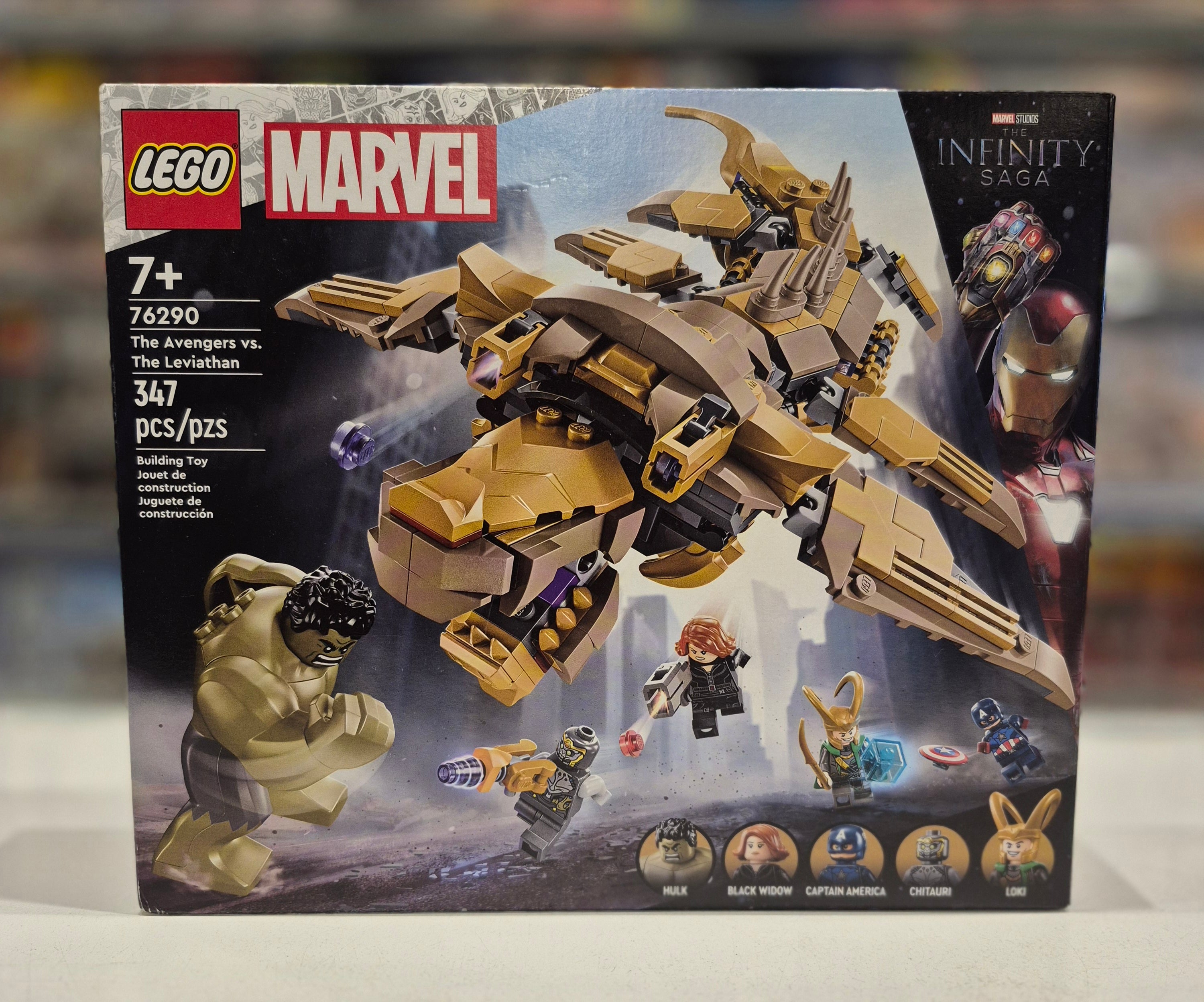 The Avengers vs. The Leviathan, 76290