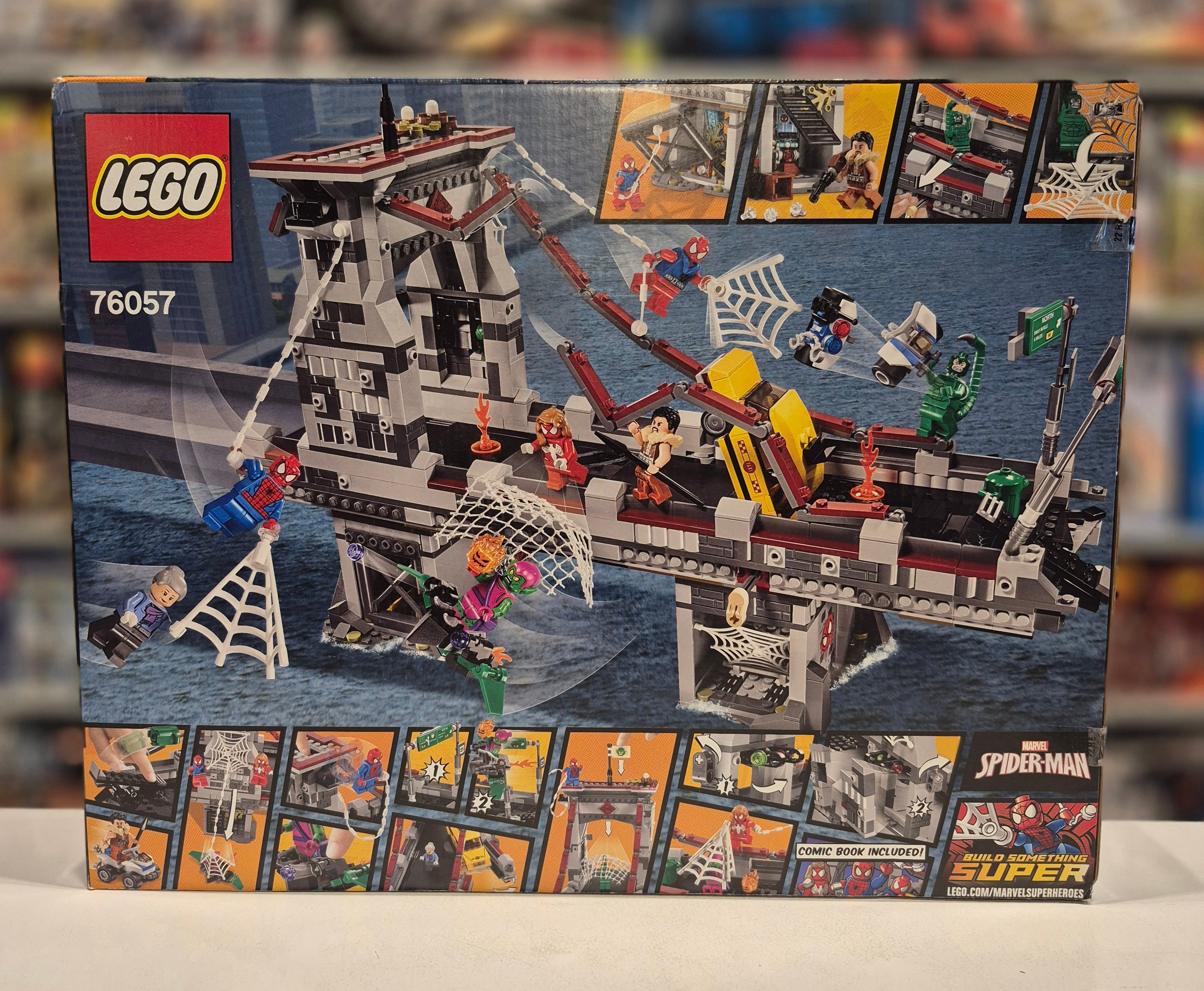Spider-Man: Web Warriors Ultimate Bridge Battle, 76057
