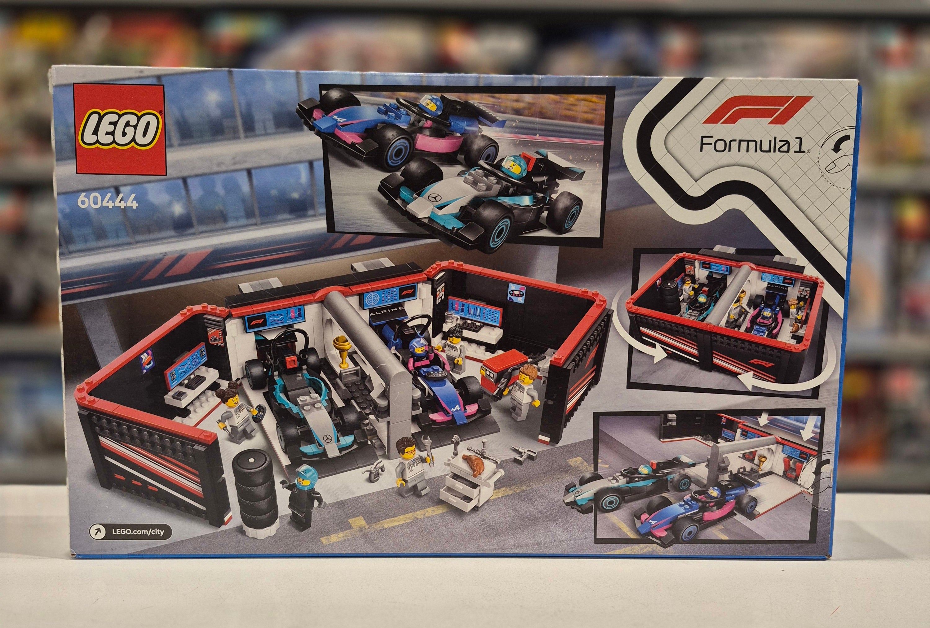 F1 Garage & Mercedes-AMG & Alpine Cars, 60444