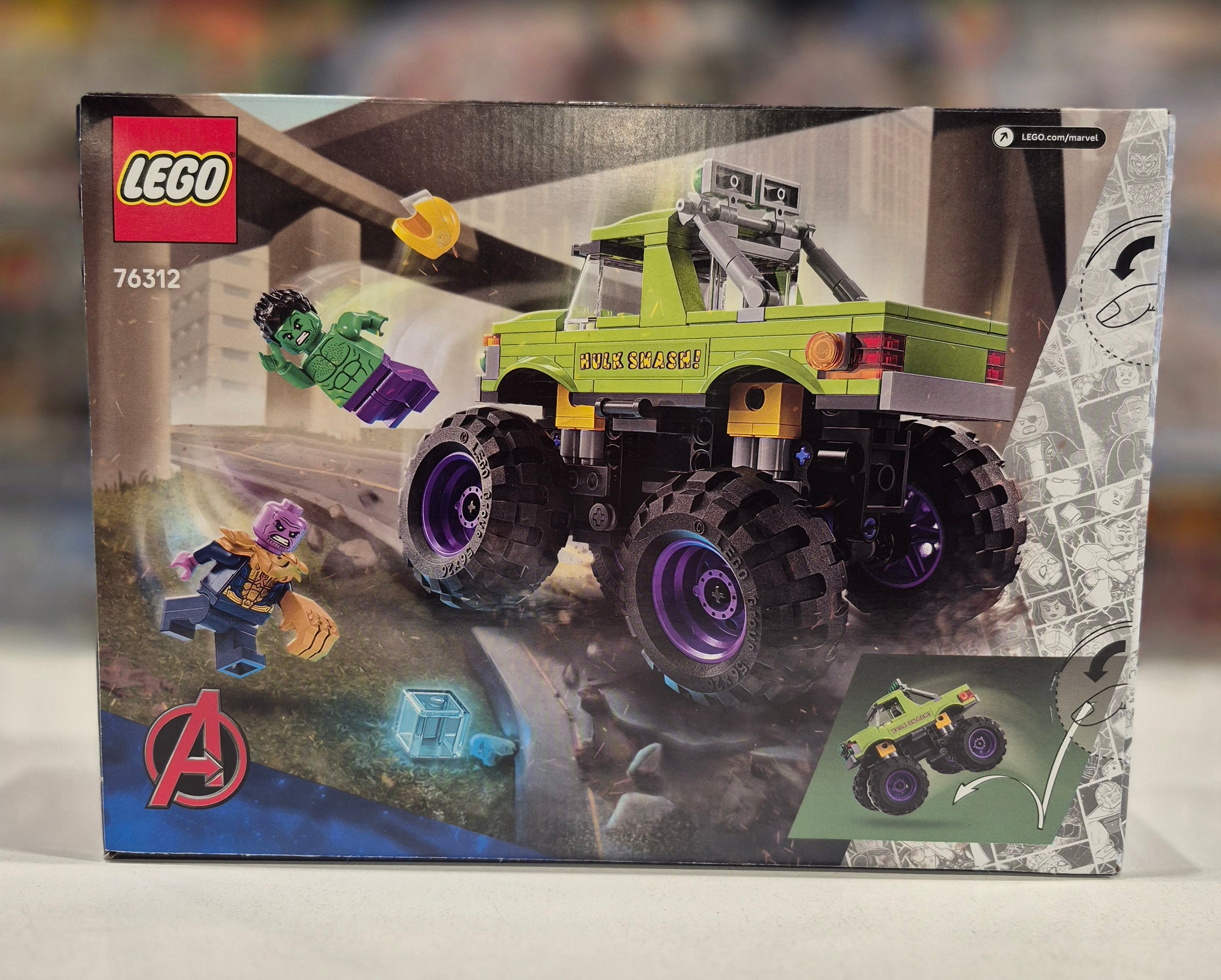The Hulk Truck vs. Thanos, 76312