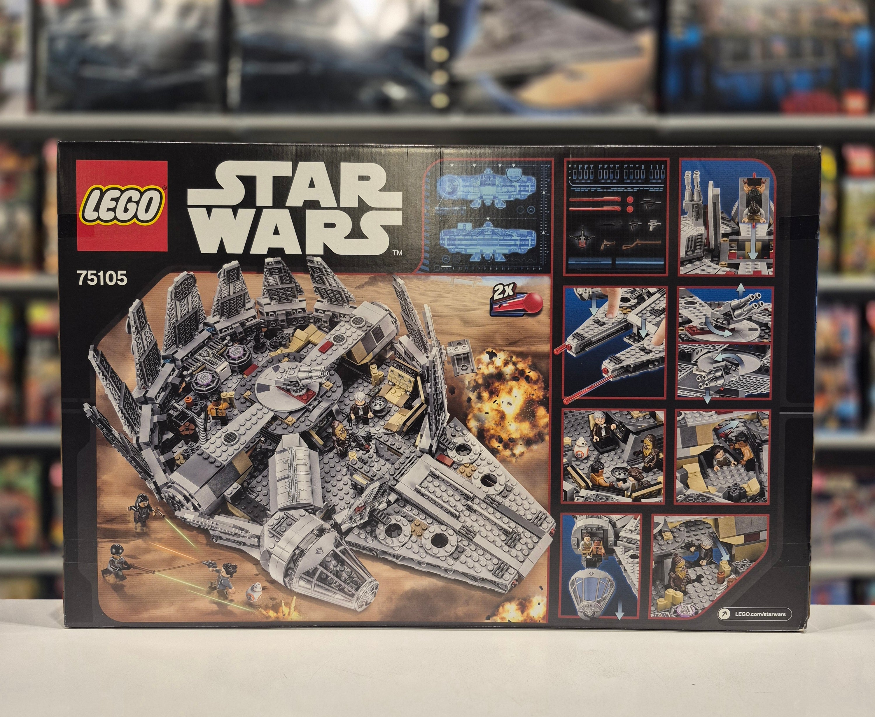 Millennium Falcon, 75105