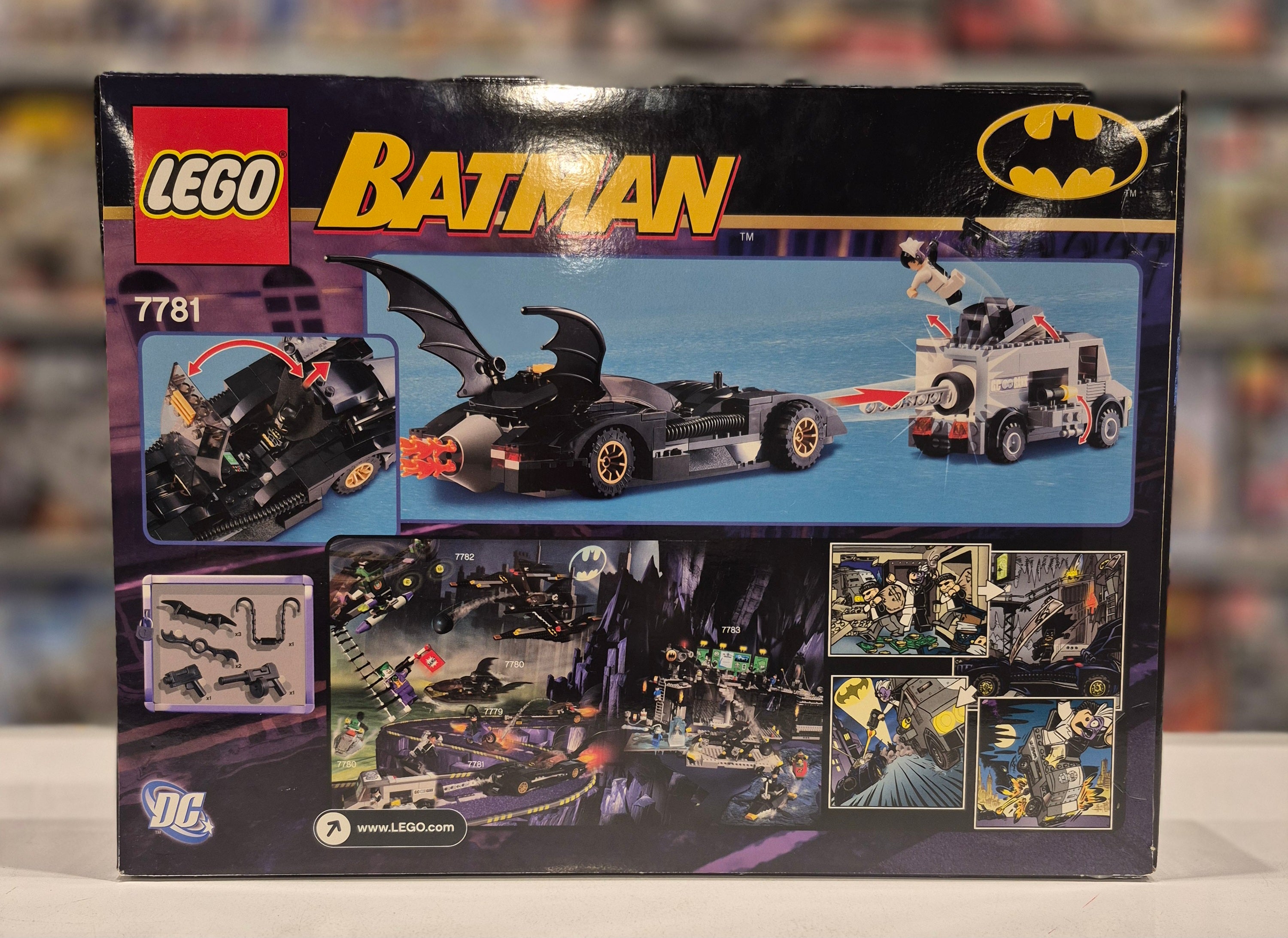 The Batmobile Two-Face's Escape, 7781