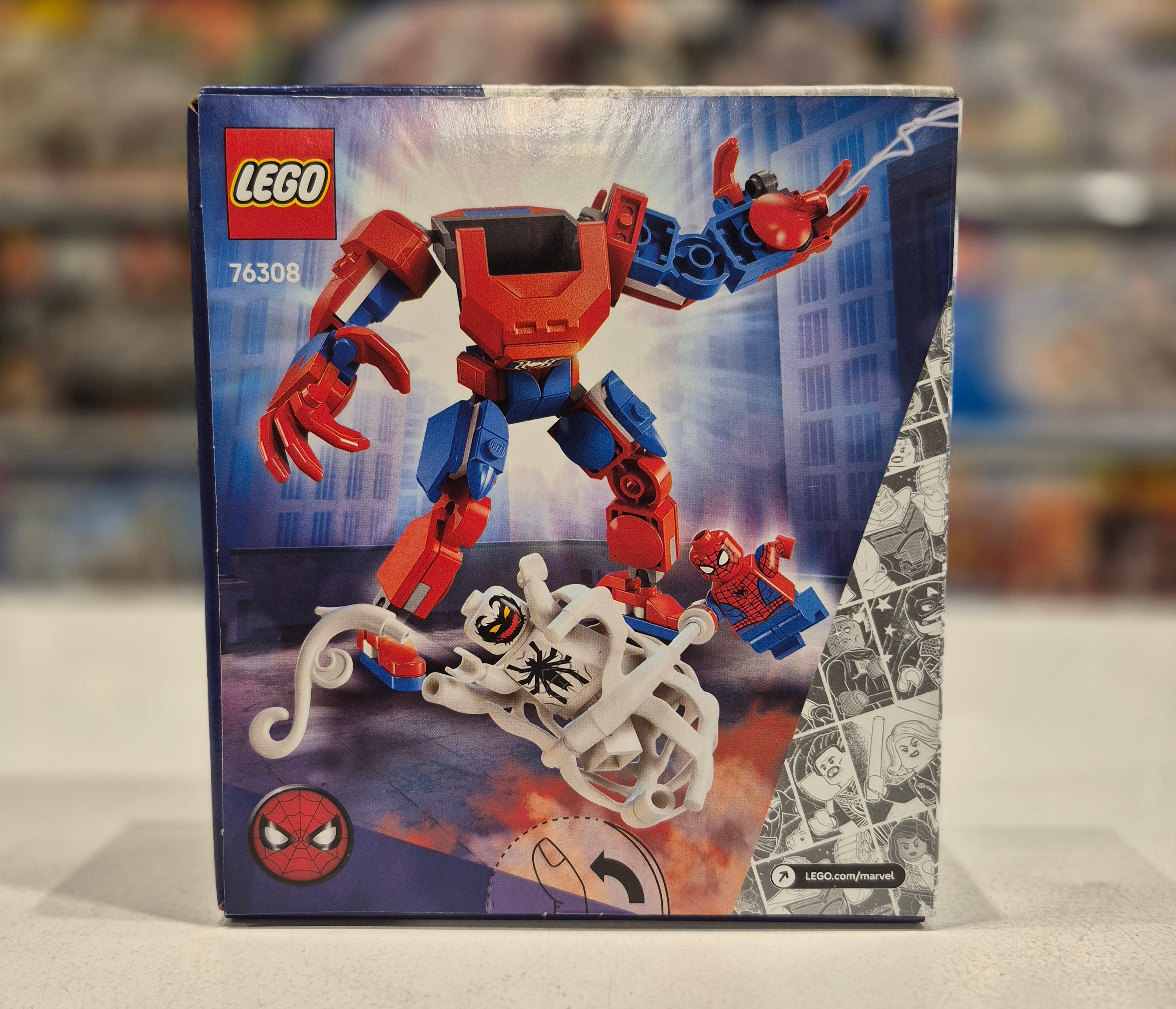 Spider-Man Mech vs. Anti-Venom, 76308
