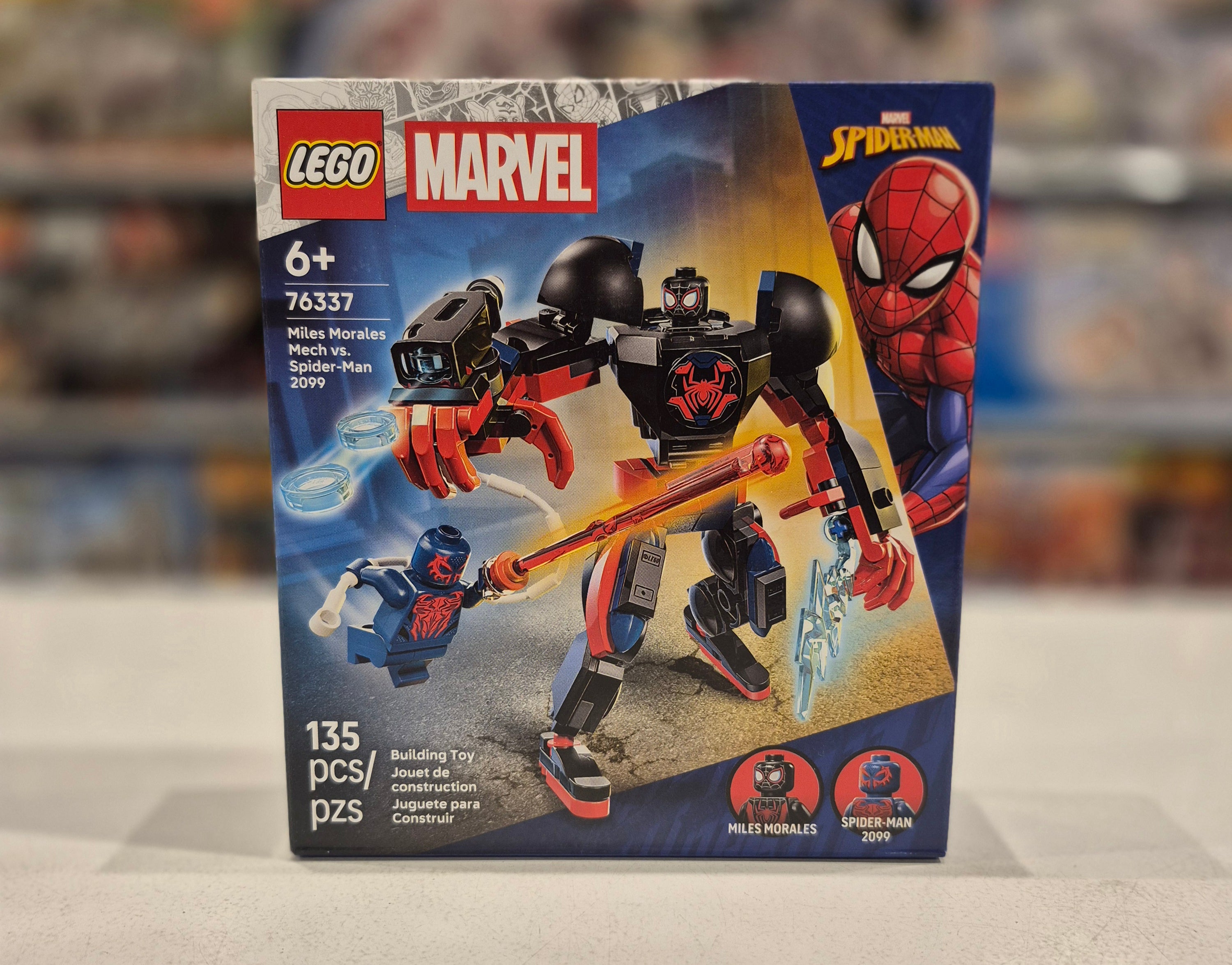 Miles Morales Mech vs. Spider-Man 2099, 76337