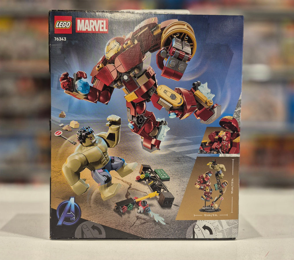 Epic Battle: Hulk Buster vs. The Hulk, 76343