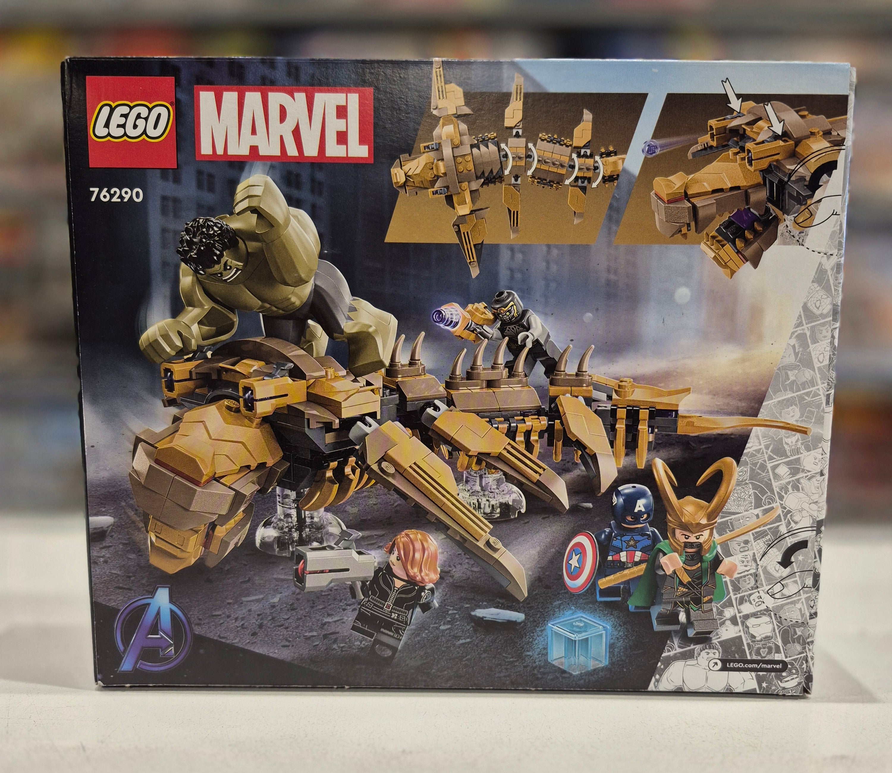 The Avengers vs. The Leviathan, 76290