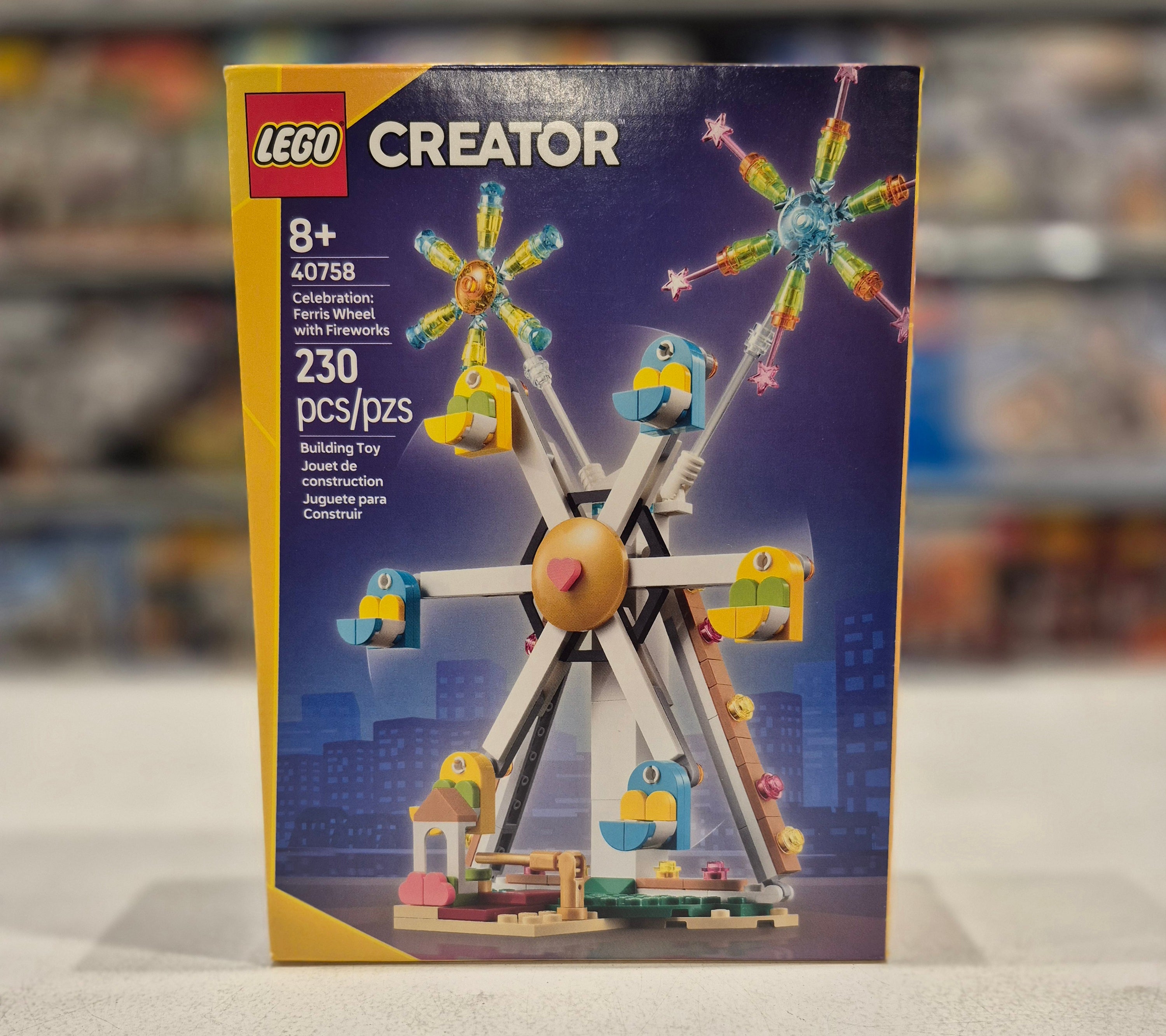 Celebration: Ferris Wheel with Fireworks, 40758