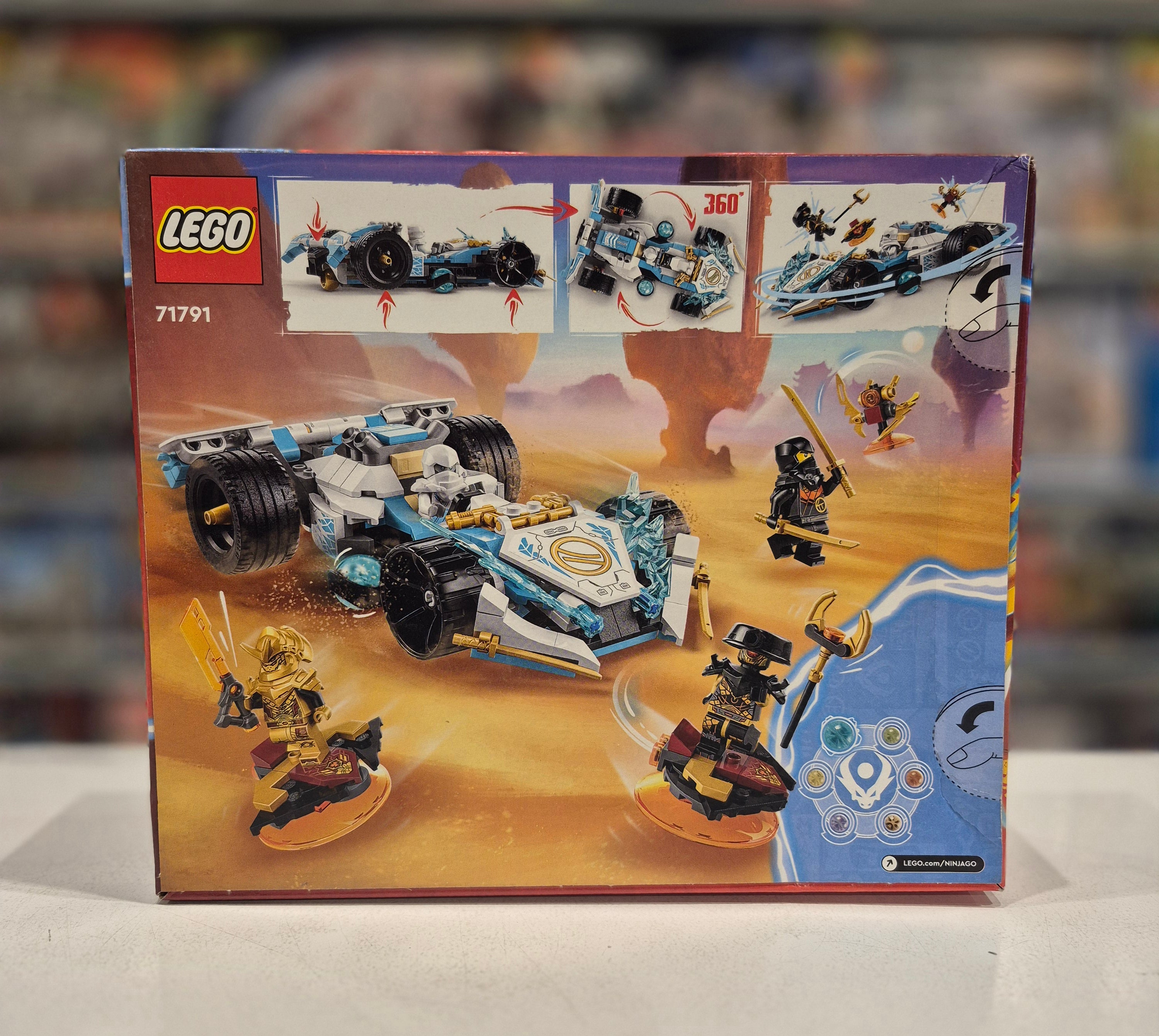 Zane's Dragon Power Spinjitzu Race Car, 71791