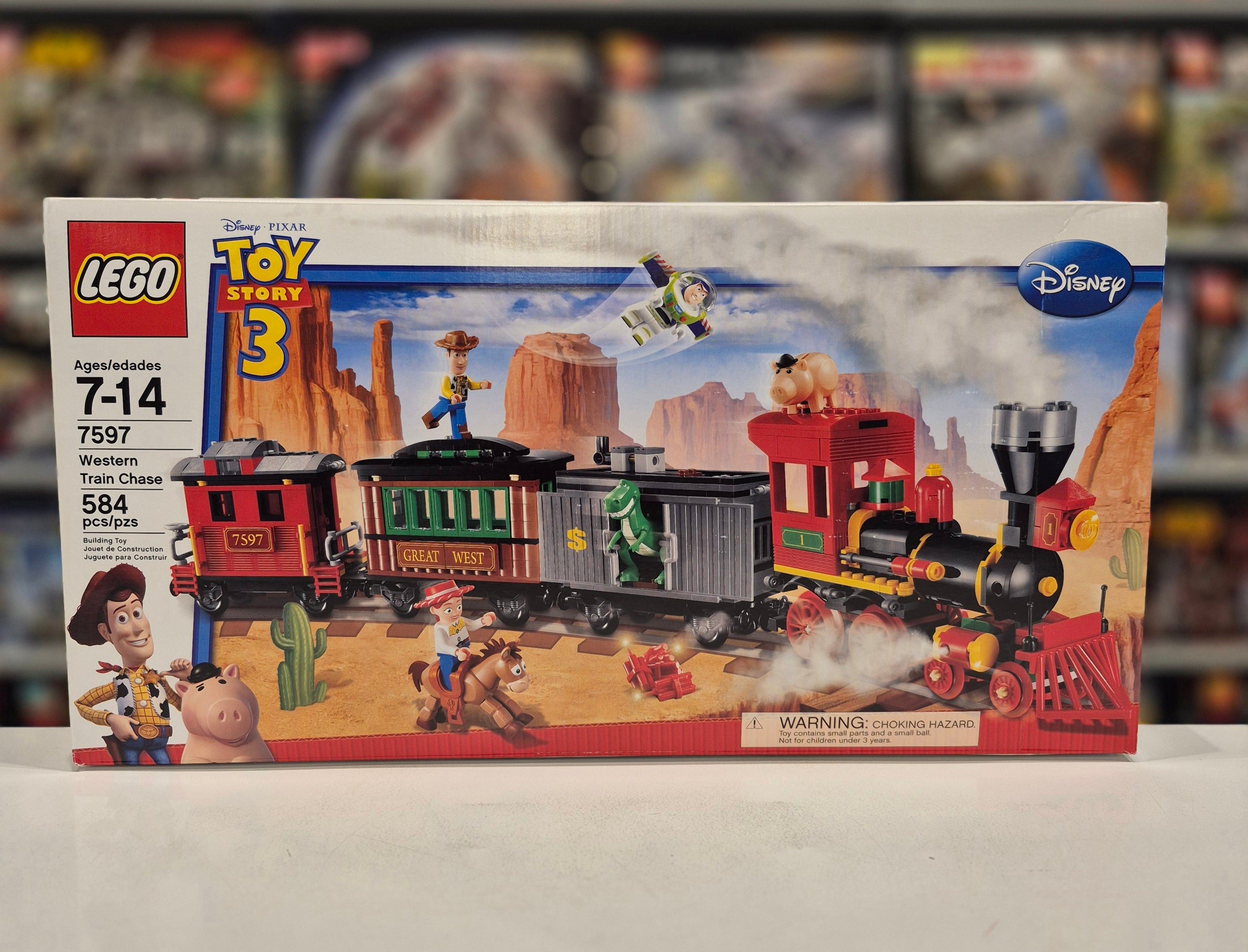 Western Train Chase, 7597