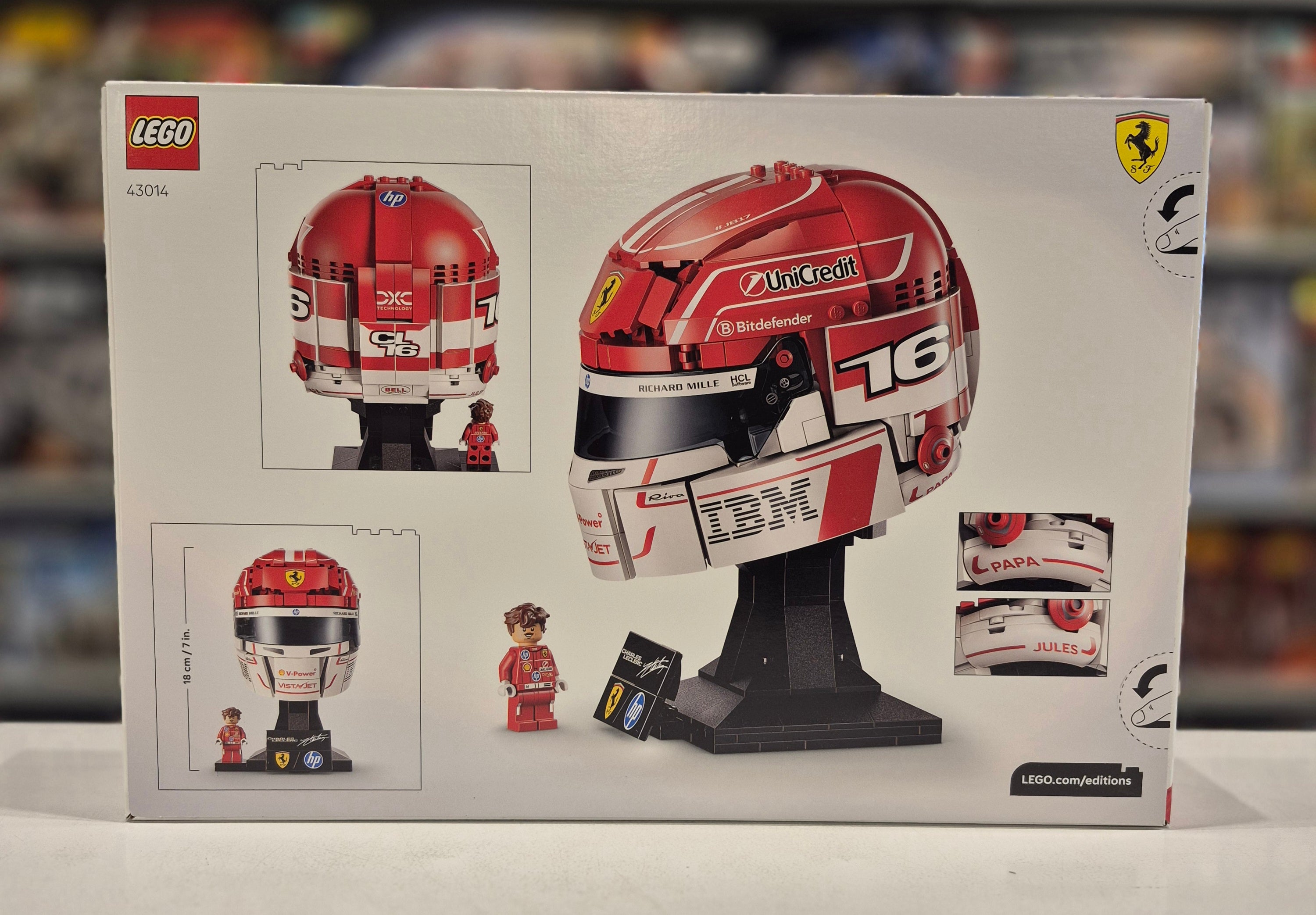 Charles Leclerc Helmet, 43014