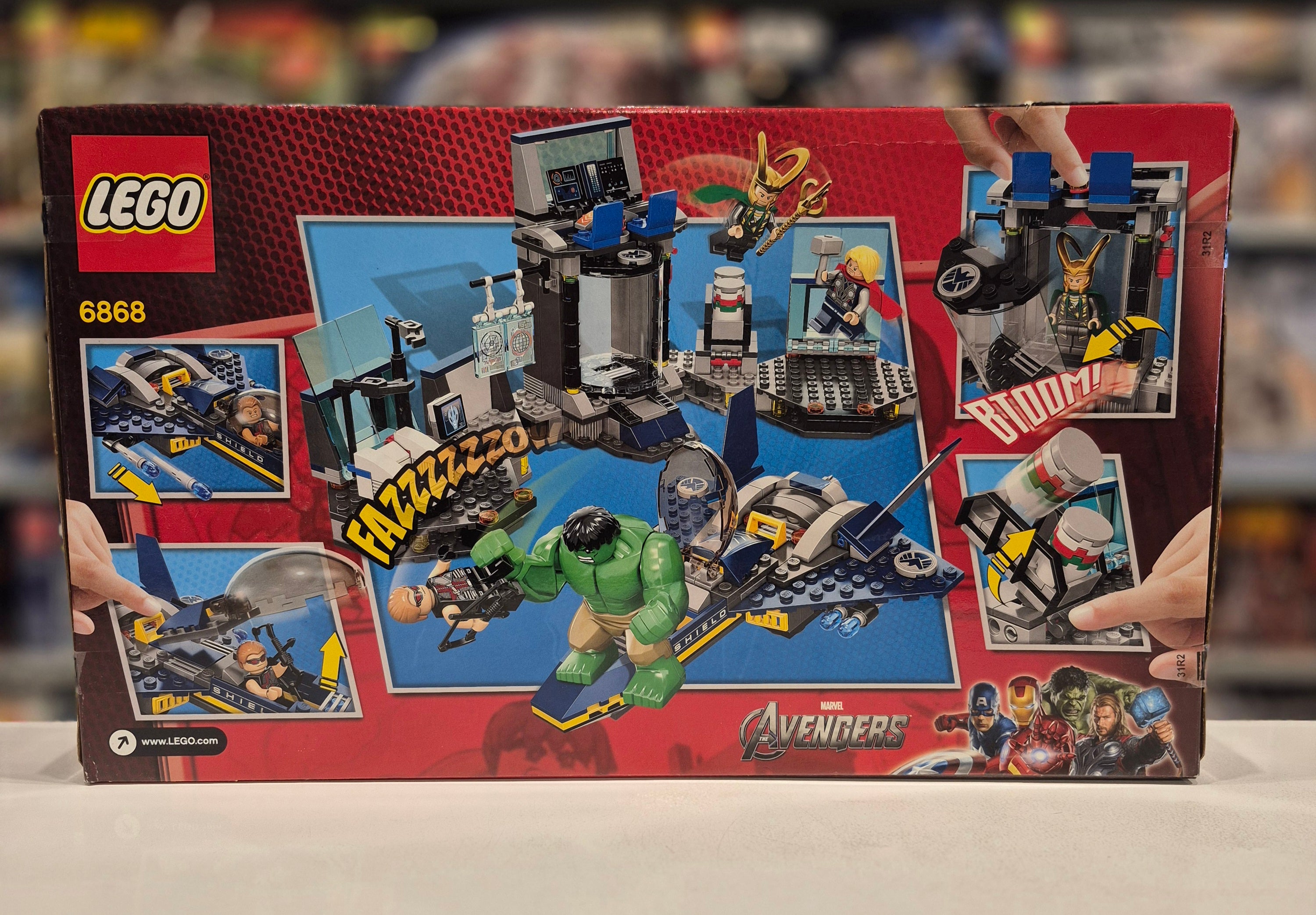Hulk's Helicarrier Breakout, 6868