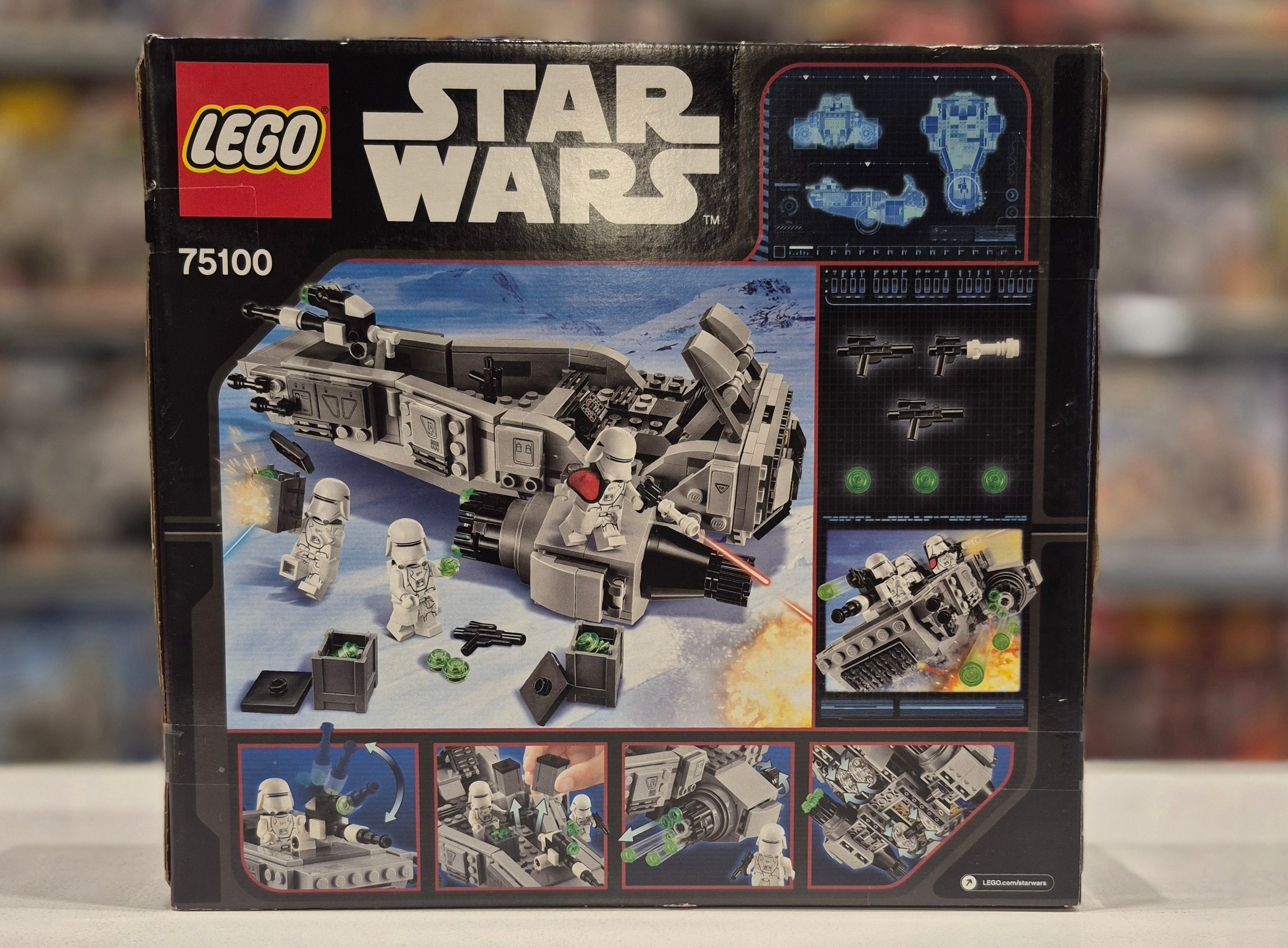 First Order Snowspeeder, 75100