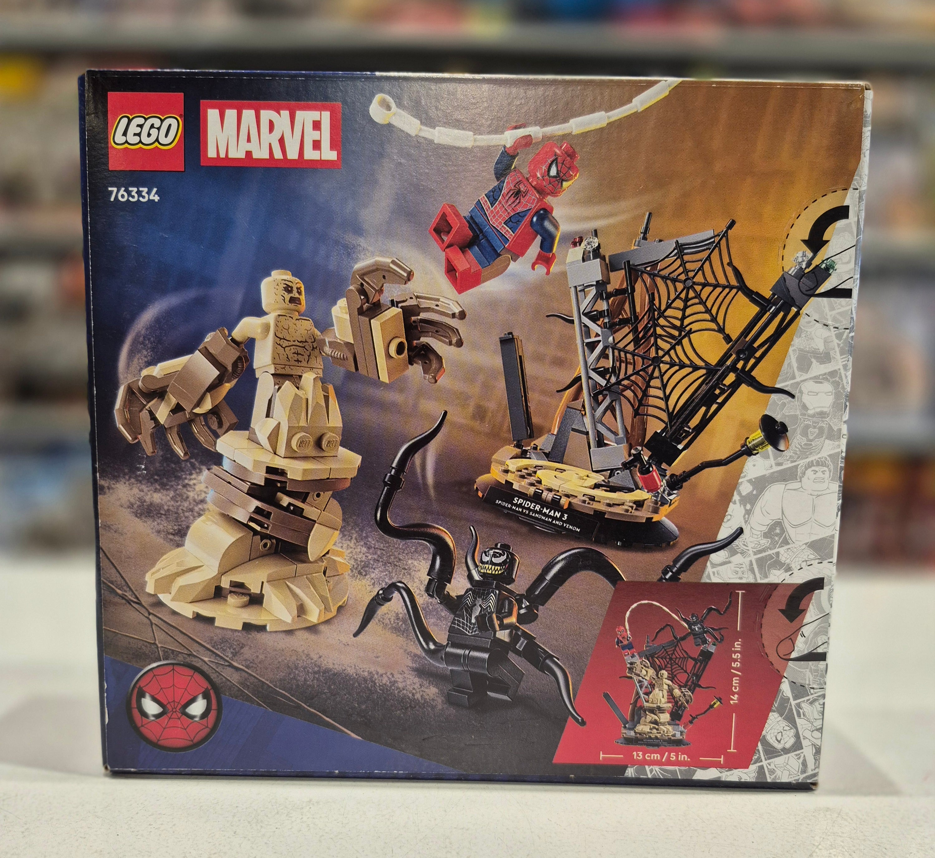 Epic Battle: Spider-Man vs. Sandman, 76334