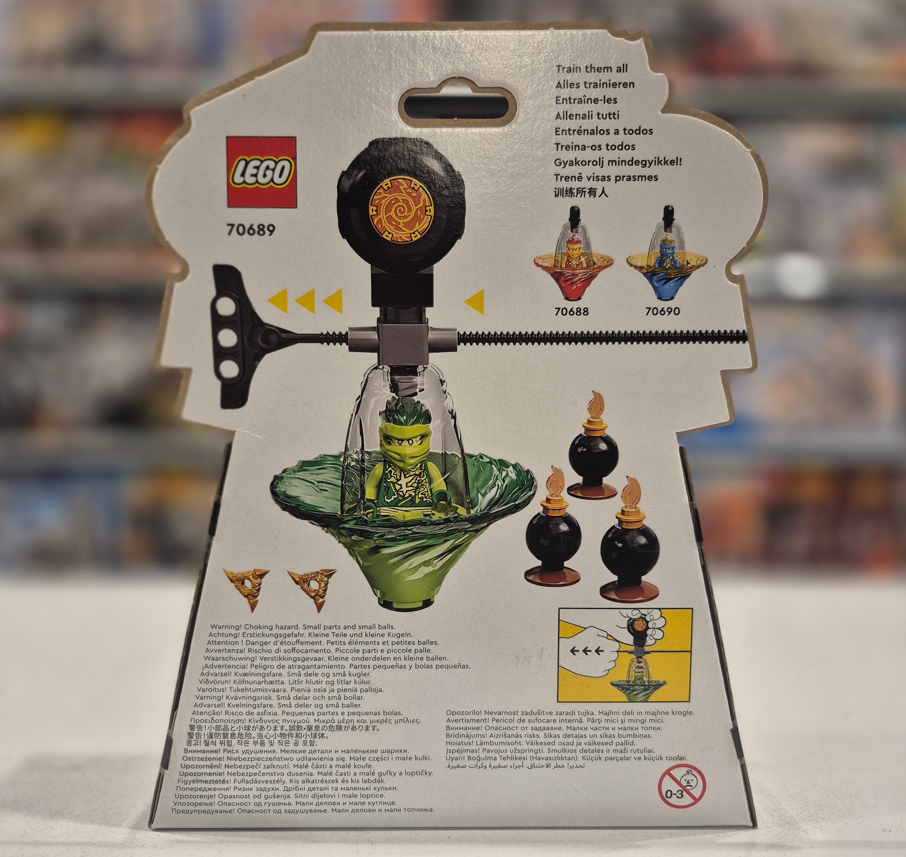 Lloyd's Spinjitzu Ninjago Training, 70689