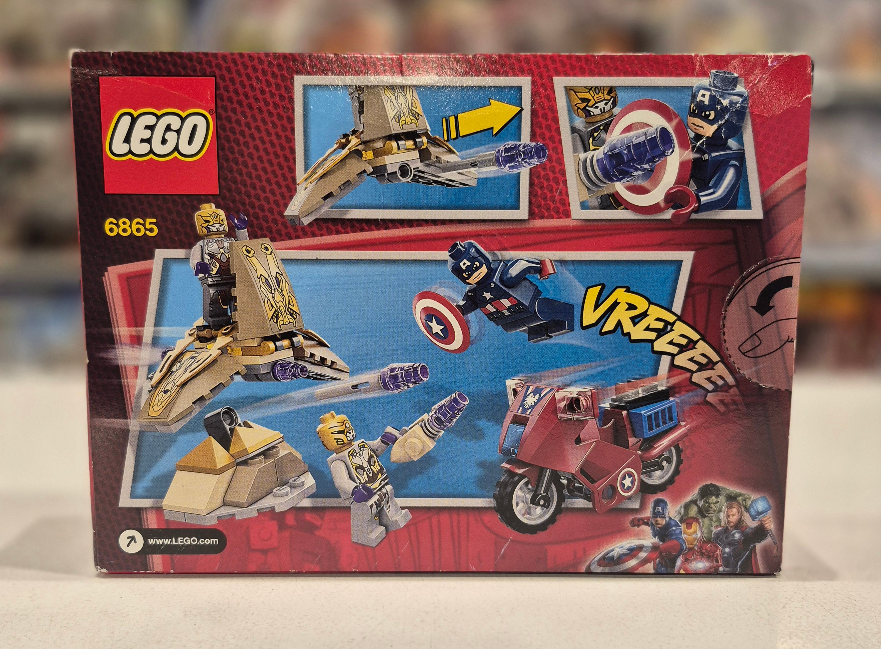 Captain America's Avenging Cycle, 6865