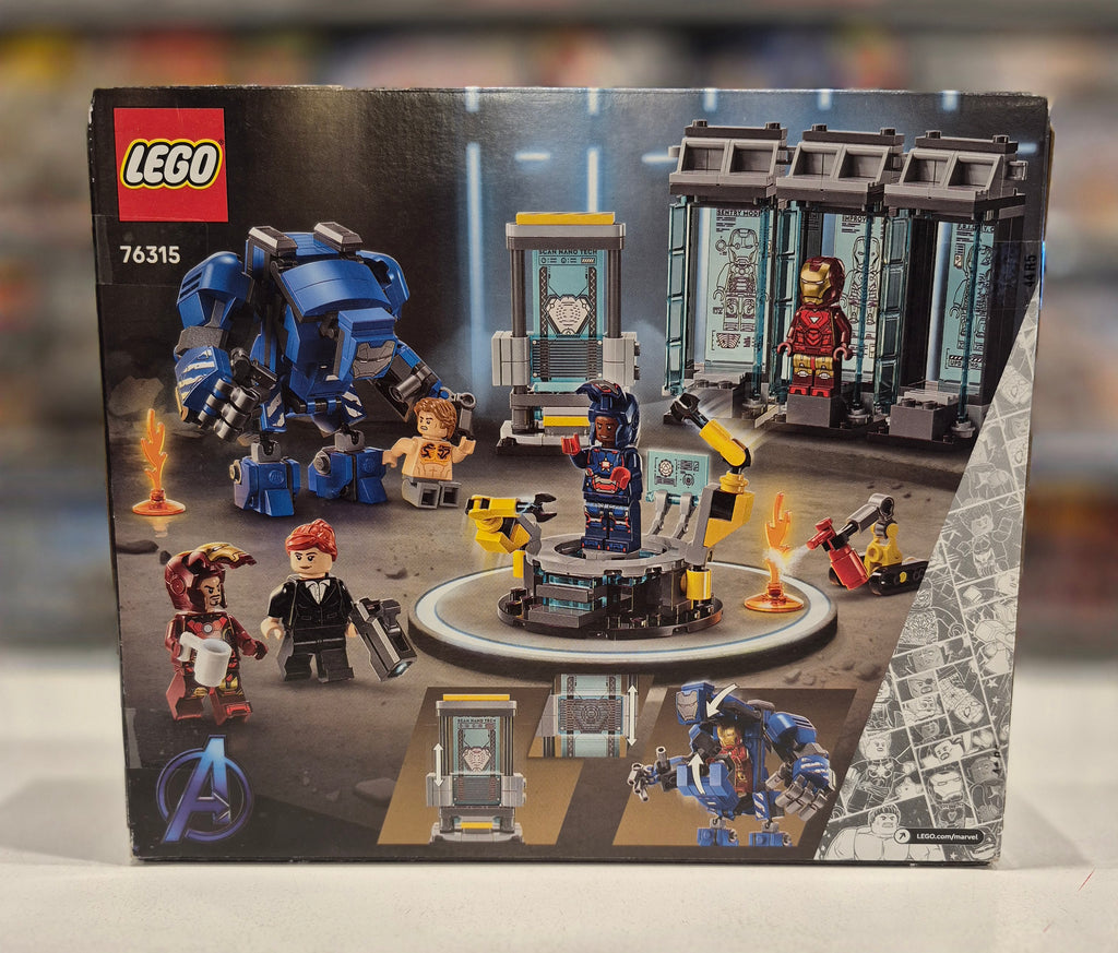 Iron Man's Laboratory: Hall of Armor, 76315