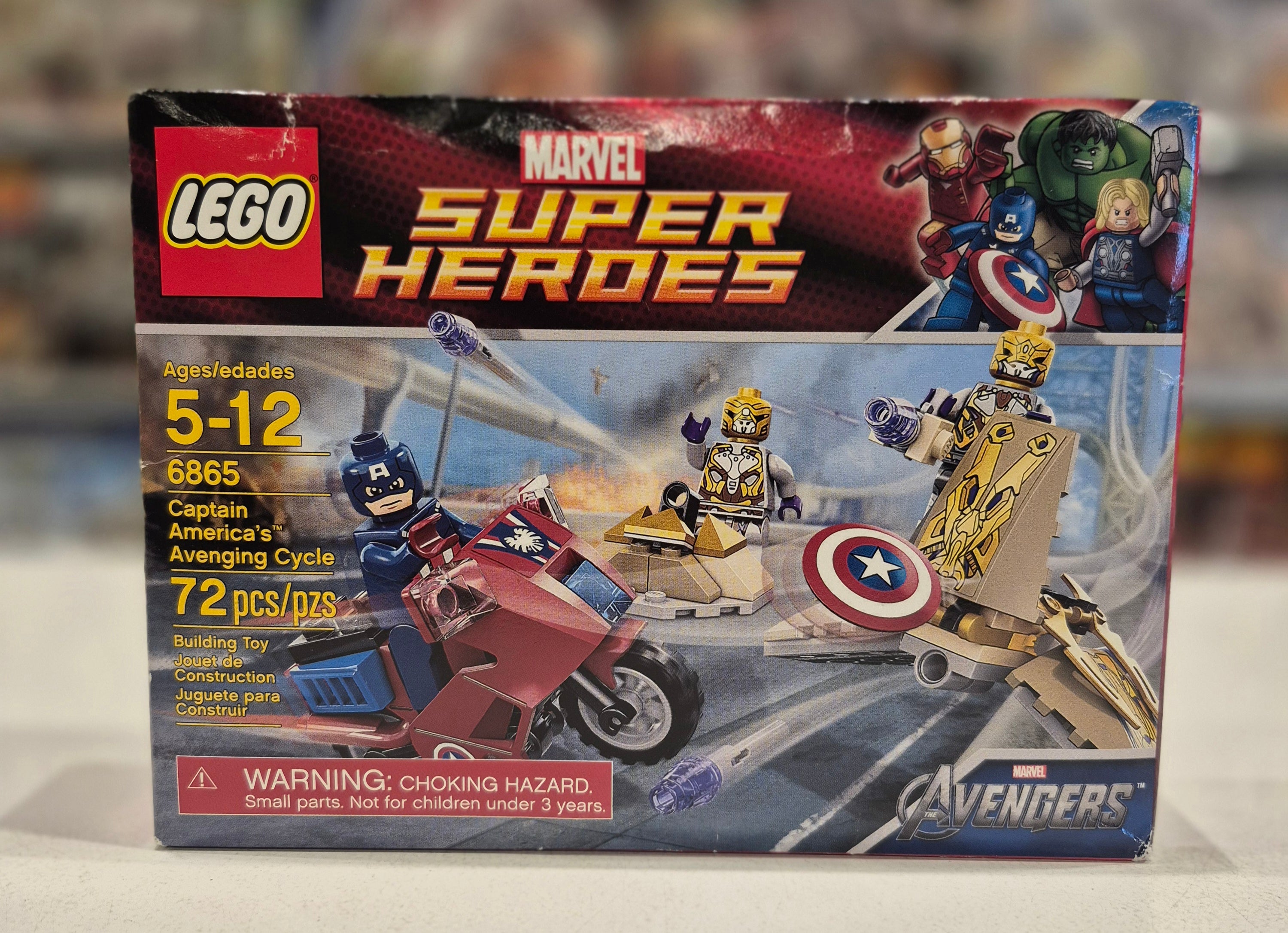 Captain America's Avenging Cycle, 6865