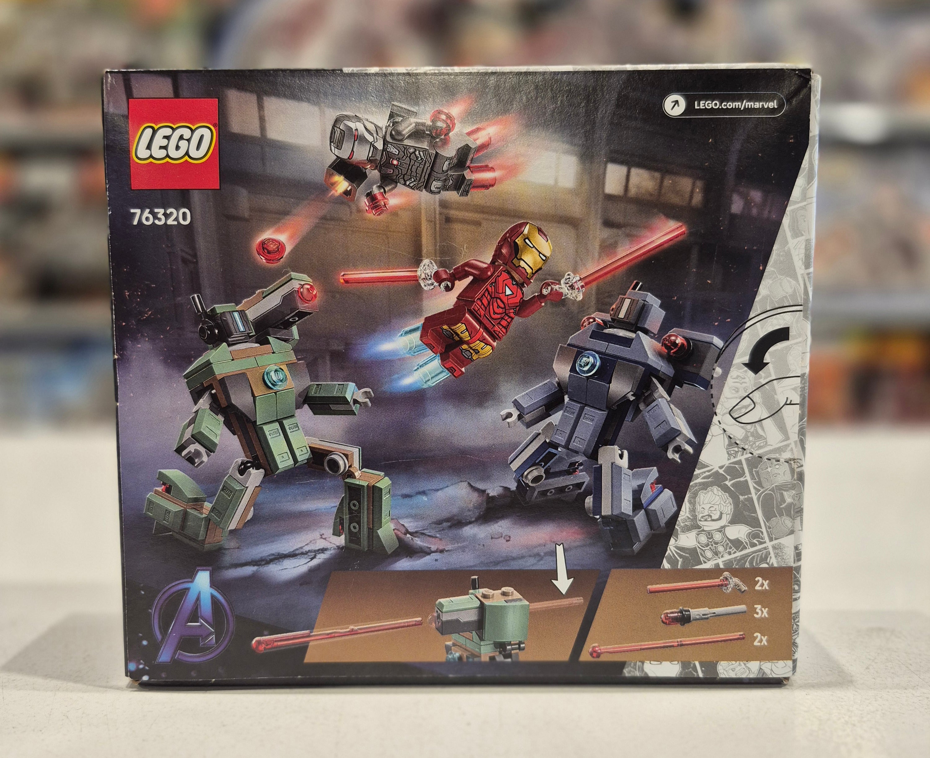 Iron Man & War Machine vs. Hammer Drone, 76320