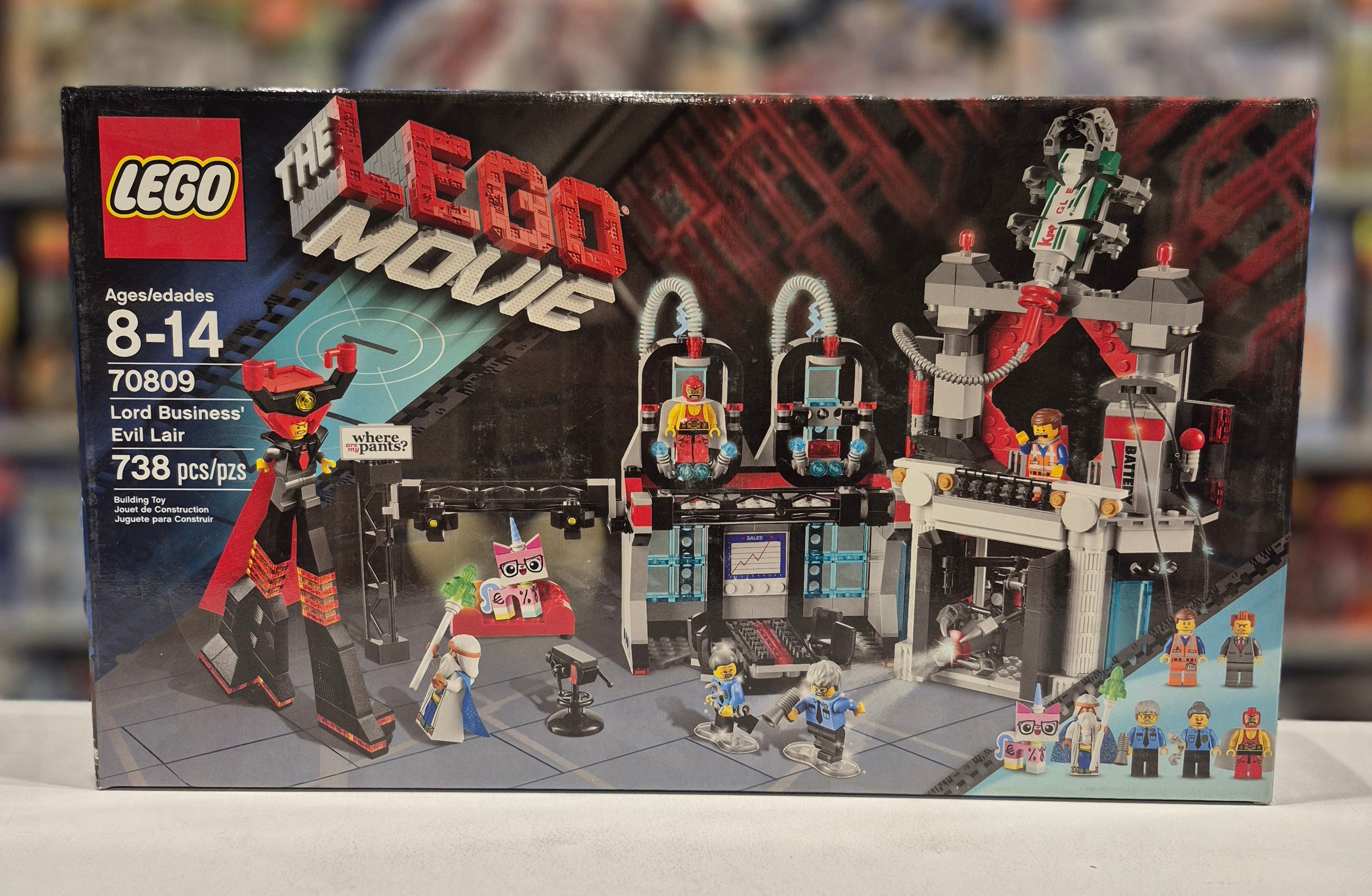 Lord Business' Evil Lair, 70809