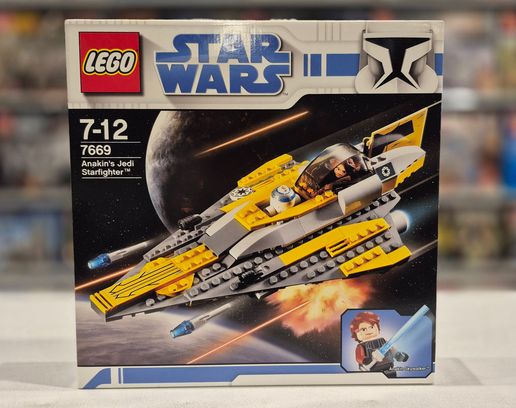 Anakin's Jedi Starfighter (White Box), 7669-2