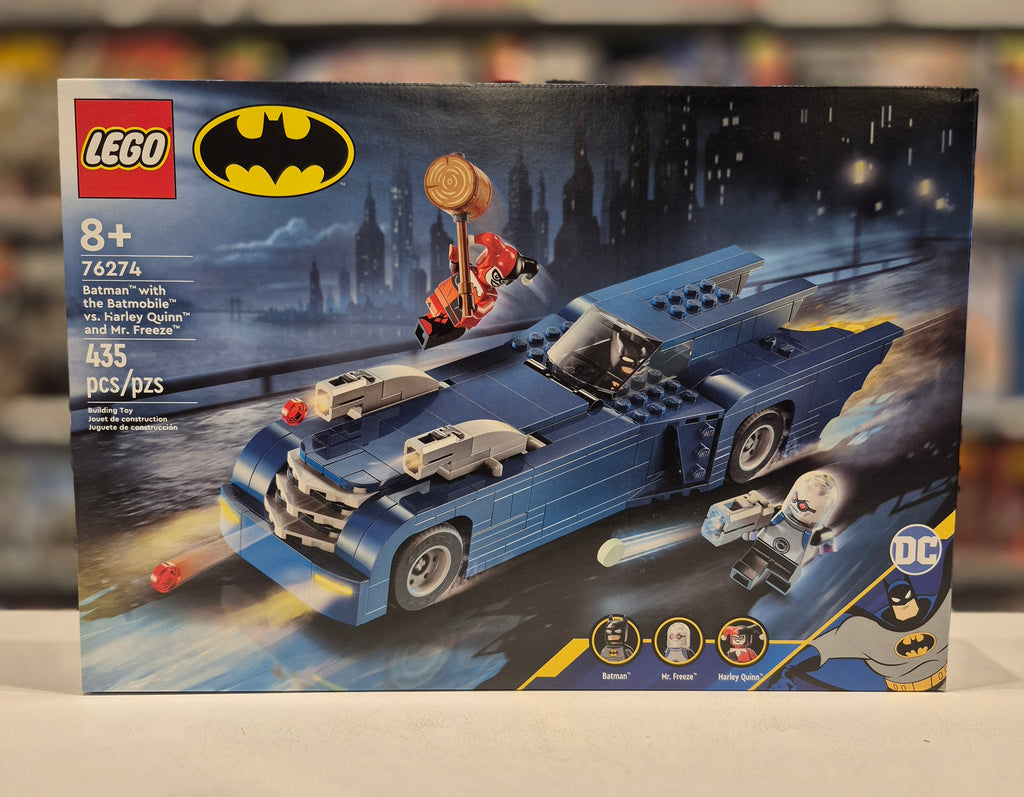 Batman with the Batmobile vs. Harley Quinn and Mr. Freeze, 76274