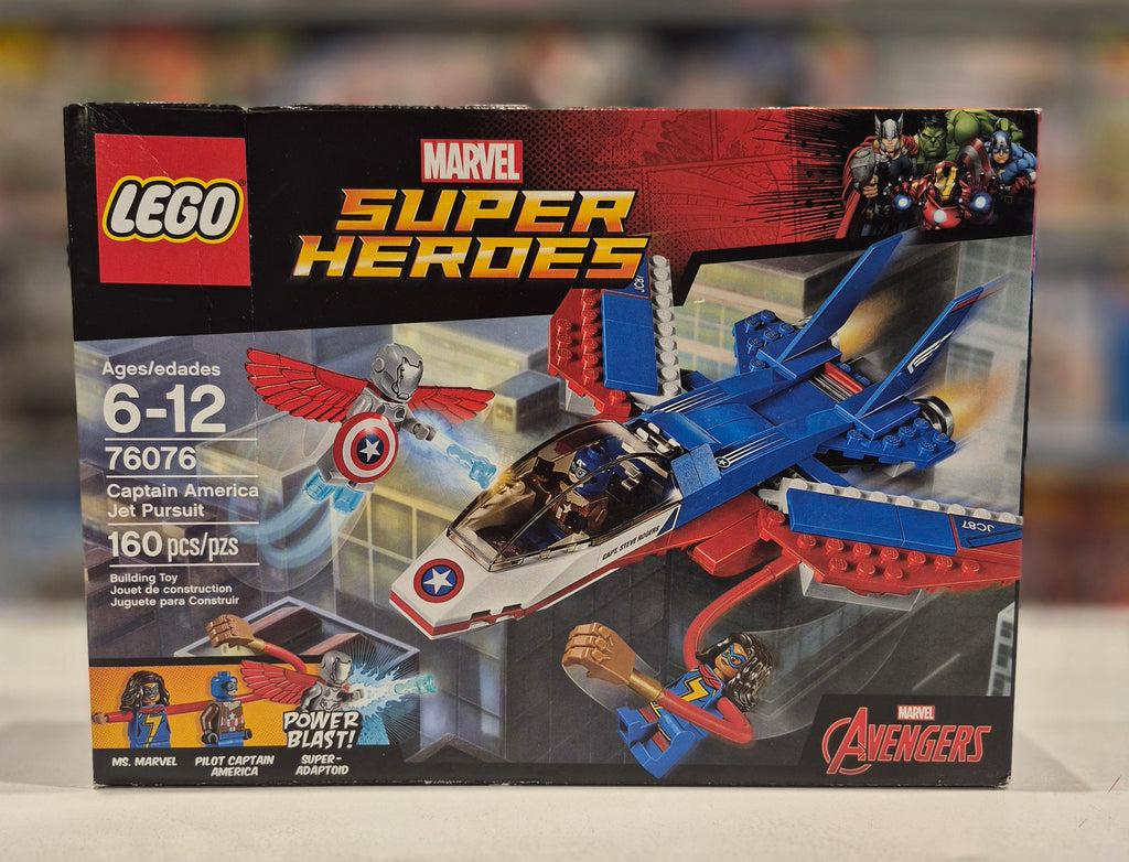 Captain America Jet Pursuit, 76076