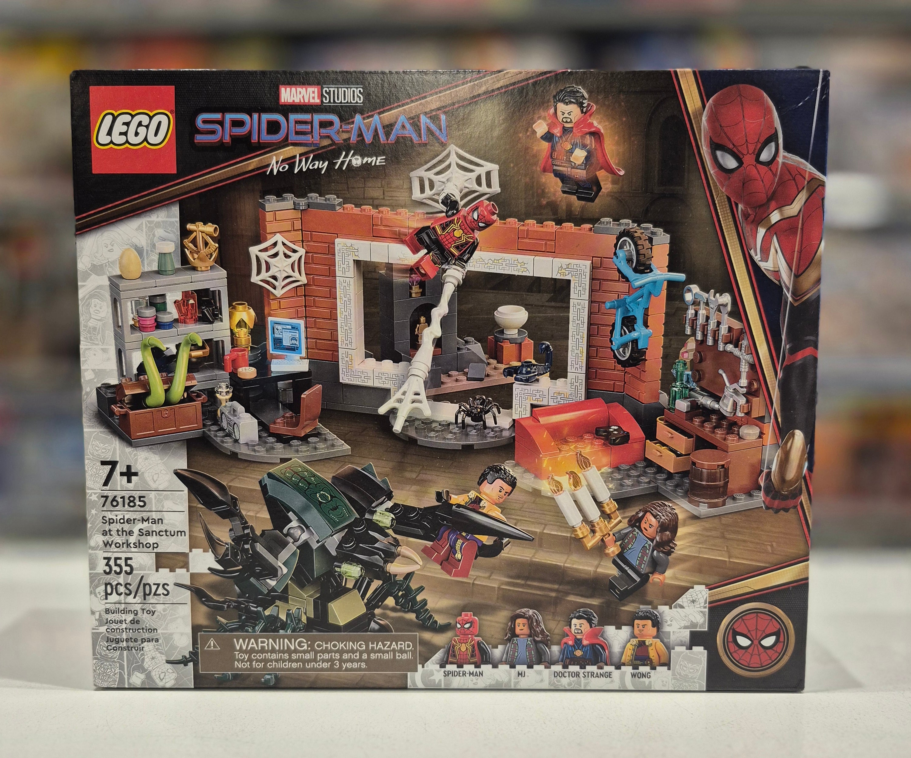 Spider-Man at the Sanctum Workshop, 76185